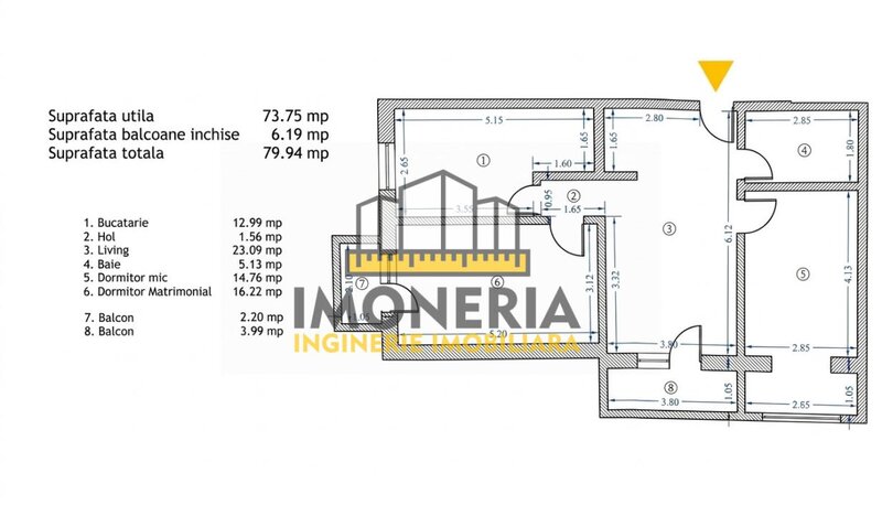 Dobroesti, 3 camere, parcari, 0% comision, zona linistita, 1.5 km Institut Oncologic Bucuresti.